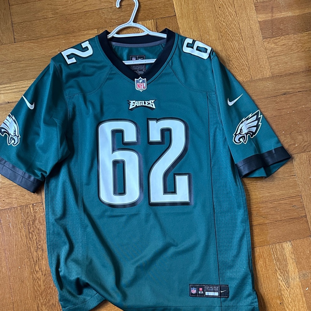 Philadelphia Eagles Jason Kelce Midnight Green Jersey